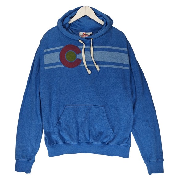 Colorado Limited Other - Colorado Limited XL Blue Heather Colorado State Flag Graphic Hoodie Pullover